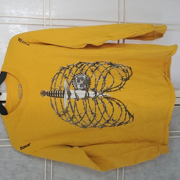 Post Malone 2018 Long Sleeve Tour T Shirt - Picture 1 of 7